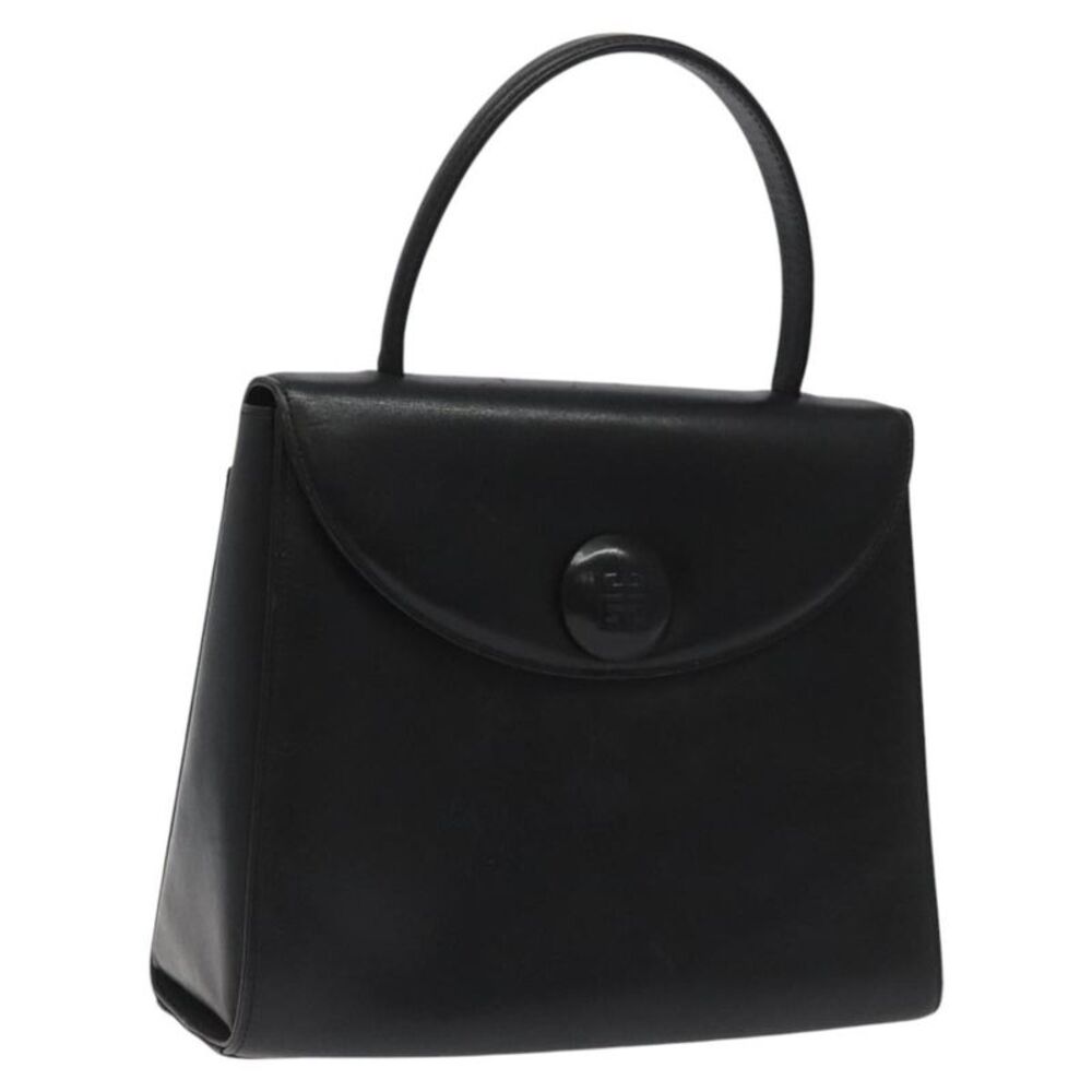 Givenchy Vintage Leather Black Leather Handbag